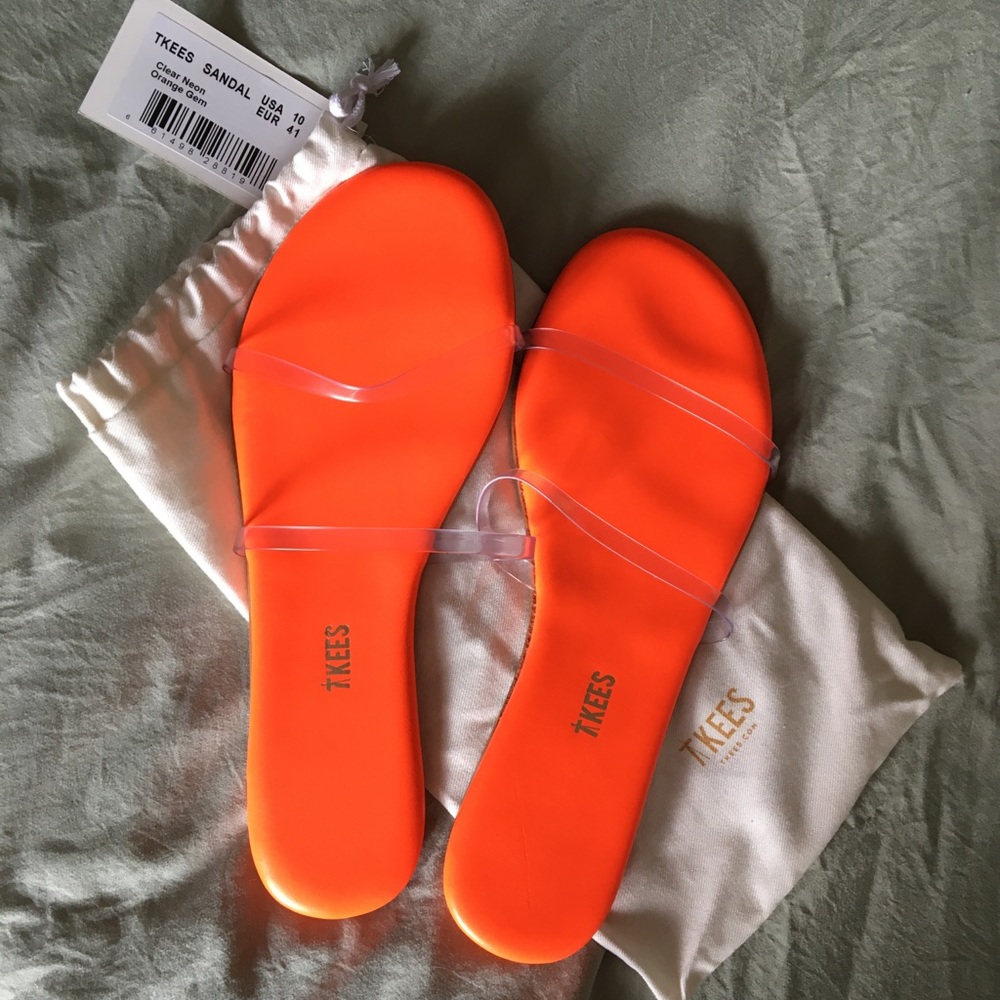 TKEES Neon Gemma Sandals